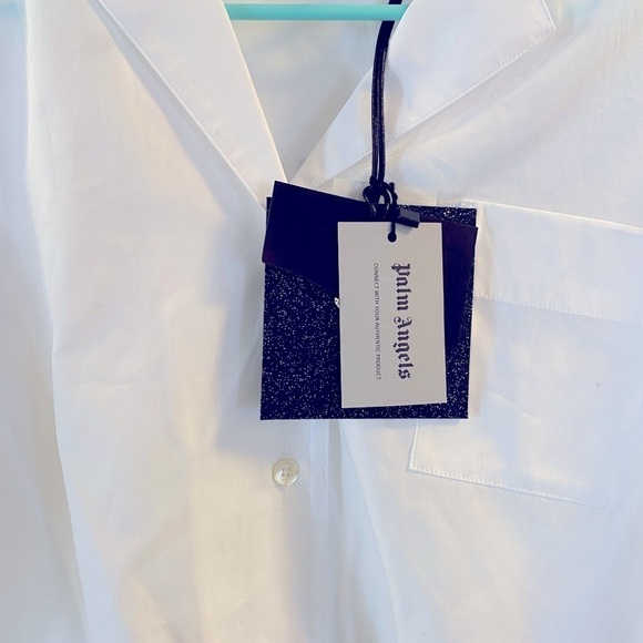 NWT Palm Angels designer button down top - Picture 5 of 6